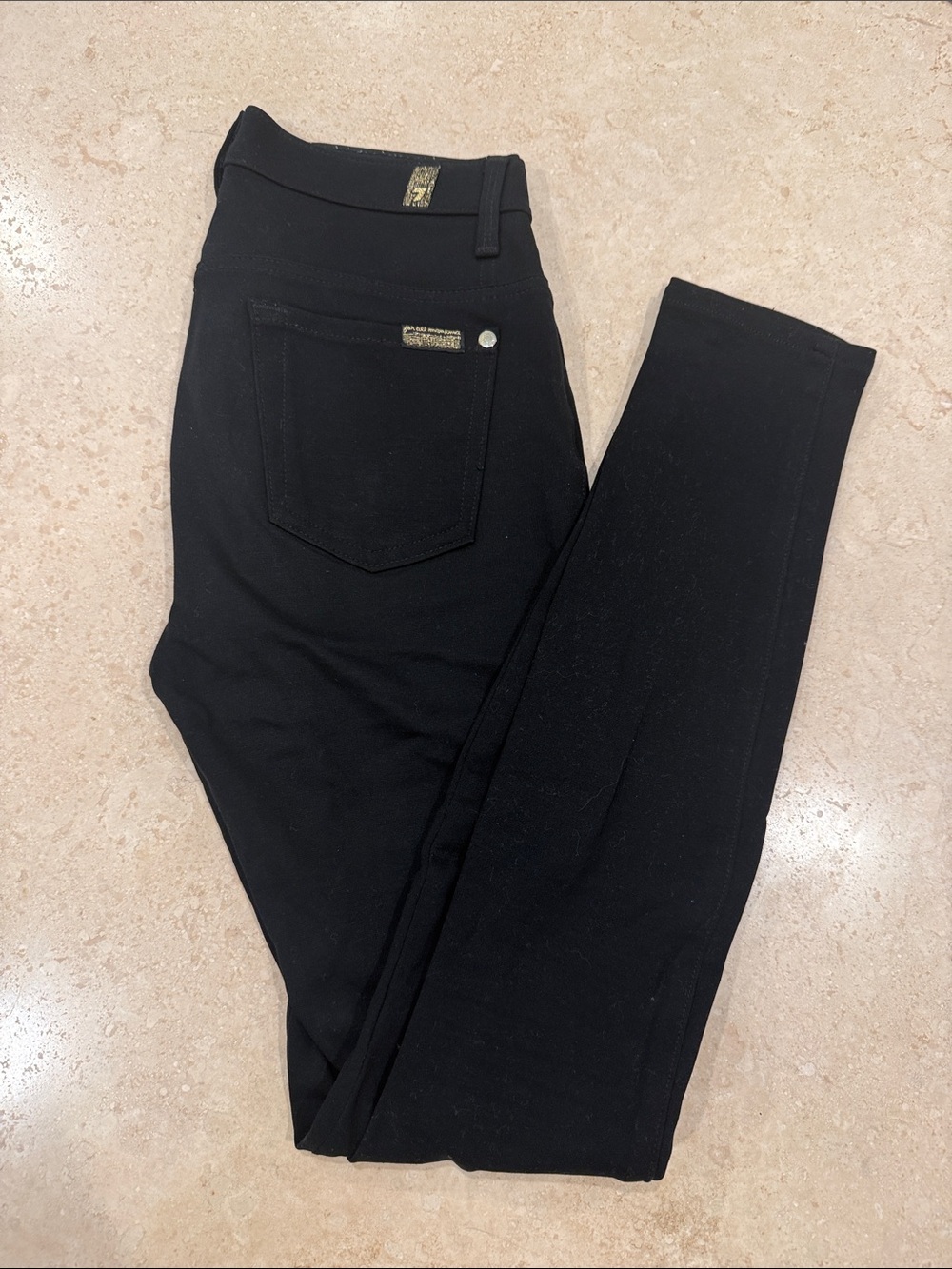 7 For All Mankind Black Pants